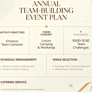 Annual Team Building Activity Plan